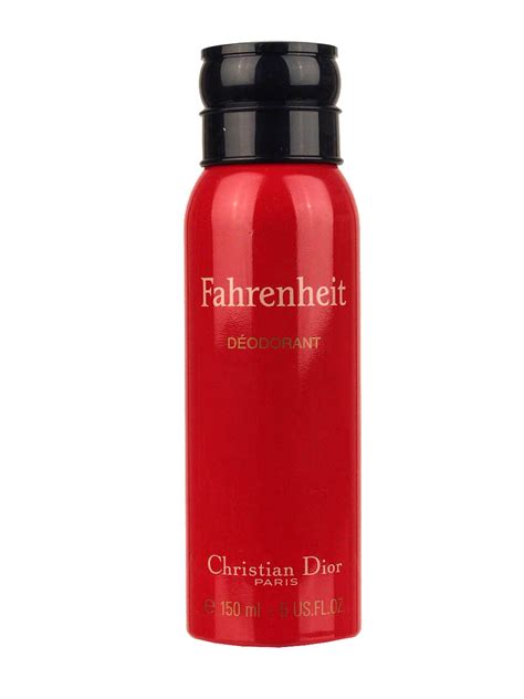 fahrenheit deodorant spray